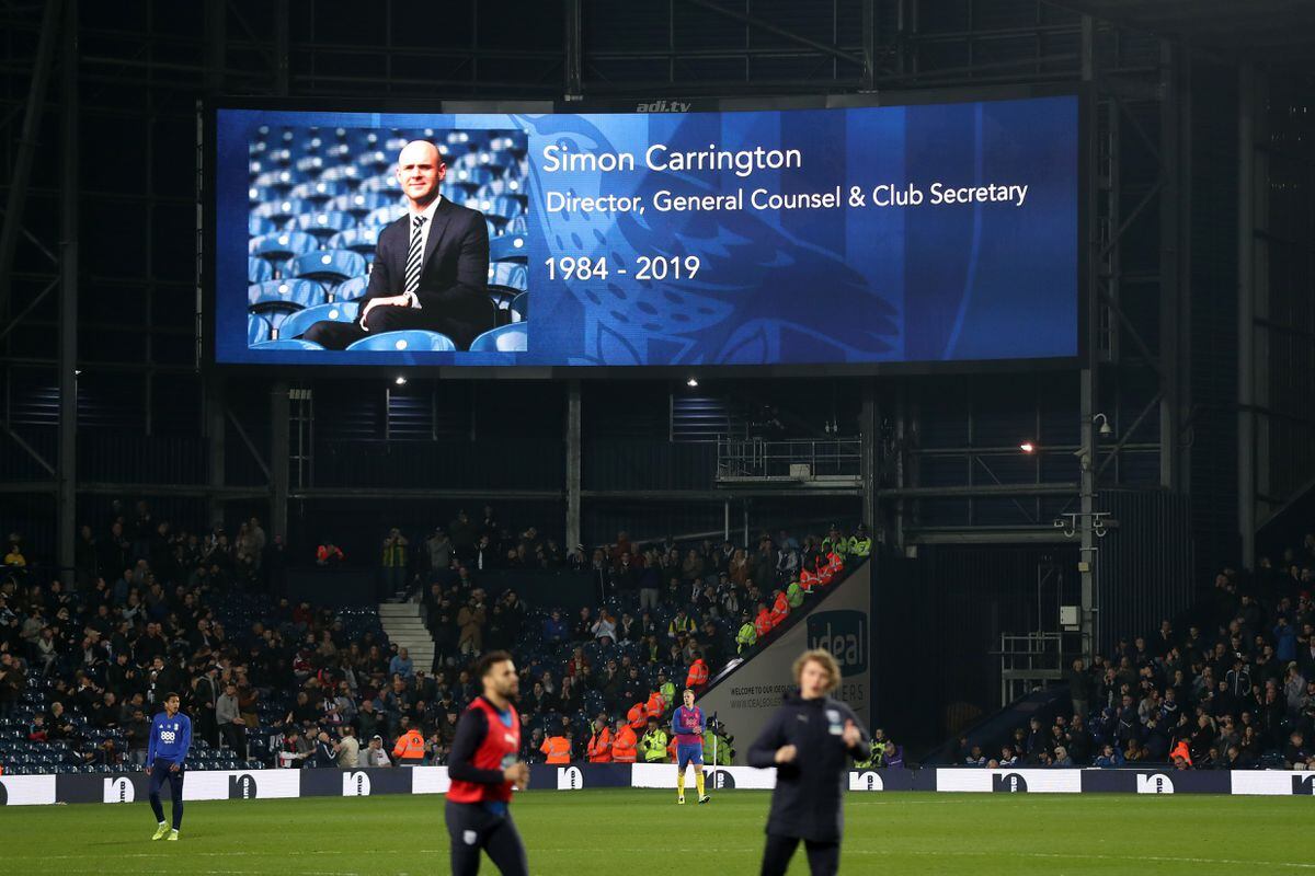 West Brom re-name road in tribute to former director Simon ...