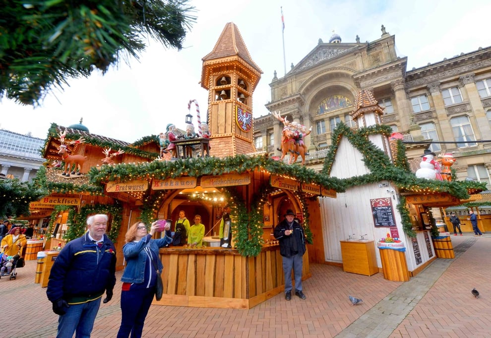 GALLERY Birmingham's German Christmas Market opens to crowds Express