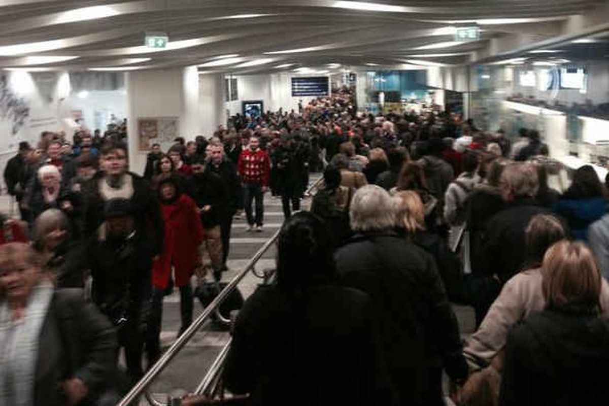 Huge queues at Birmingham New Street as thousands flock to city ...