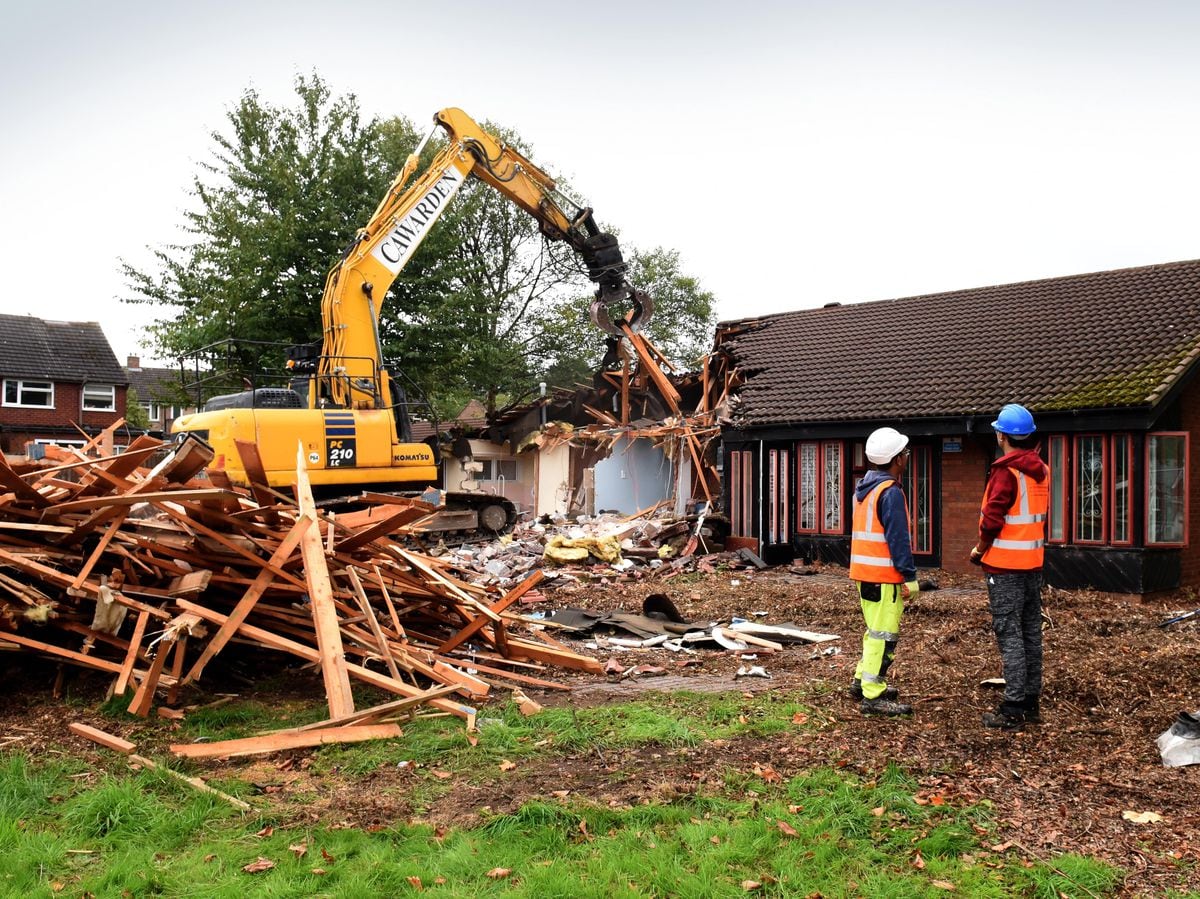 Former Rehab Centre Demolished To Make Way For New Homes Express And Star