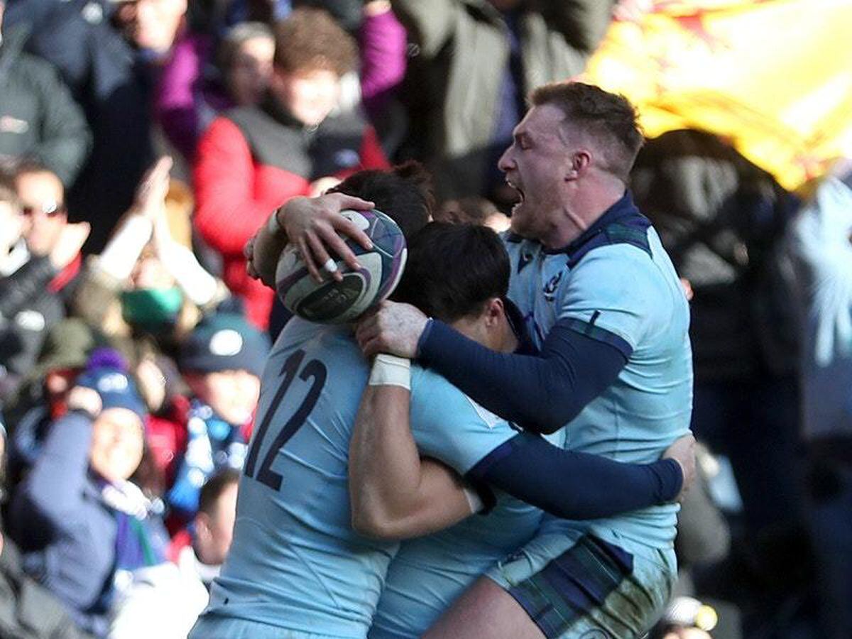 Scotland end France’s Grand Slam hopes with stunning win at Murrayfield