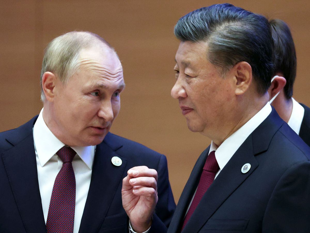 Putin and Xi Jinping