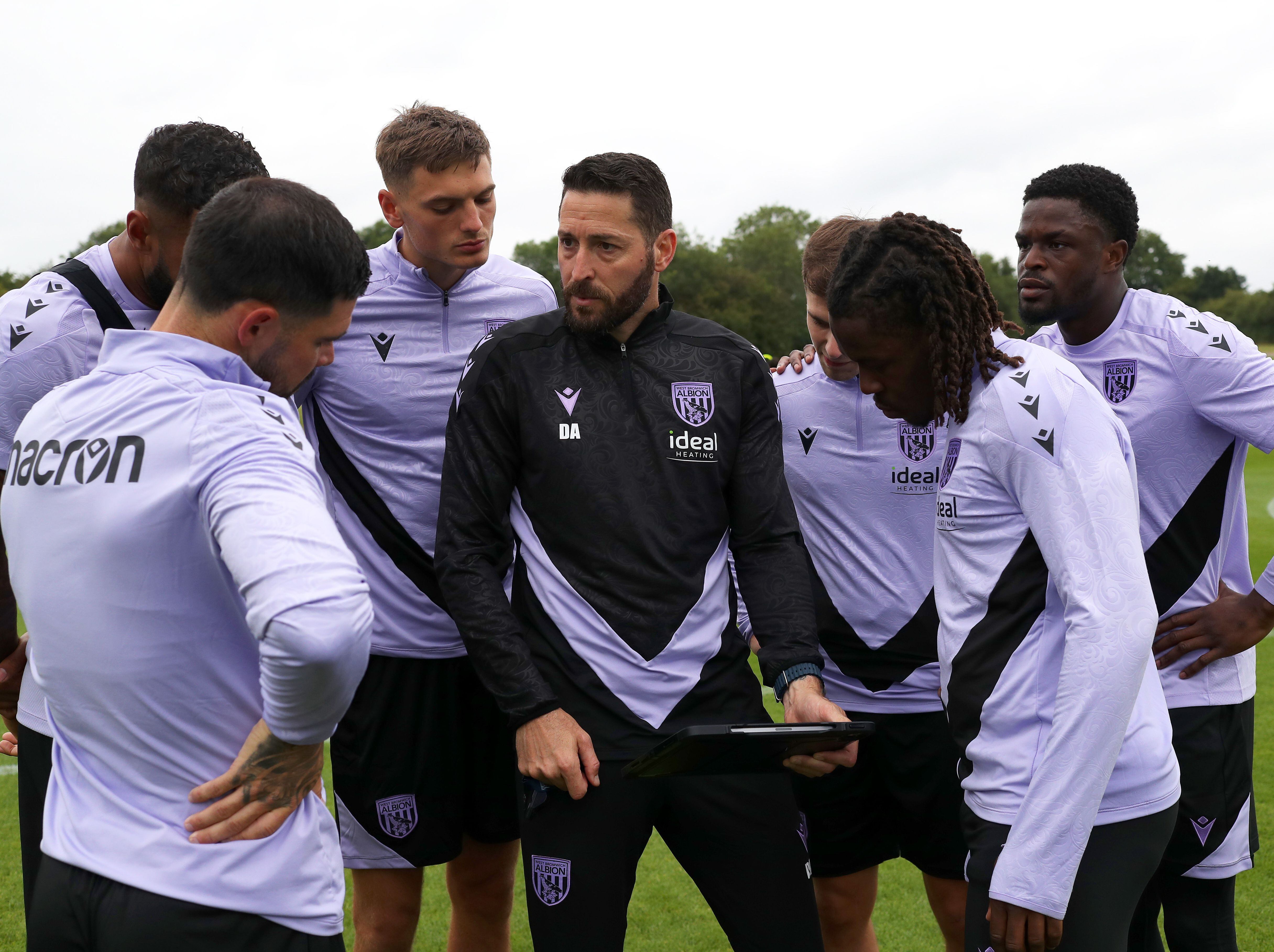 Gallery: 21 pictures as West Brom return to training 