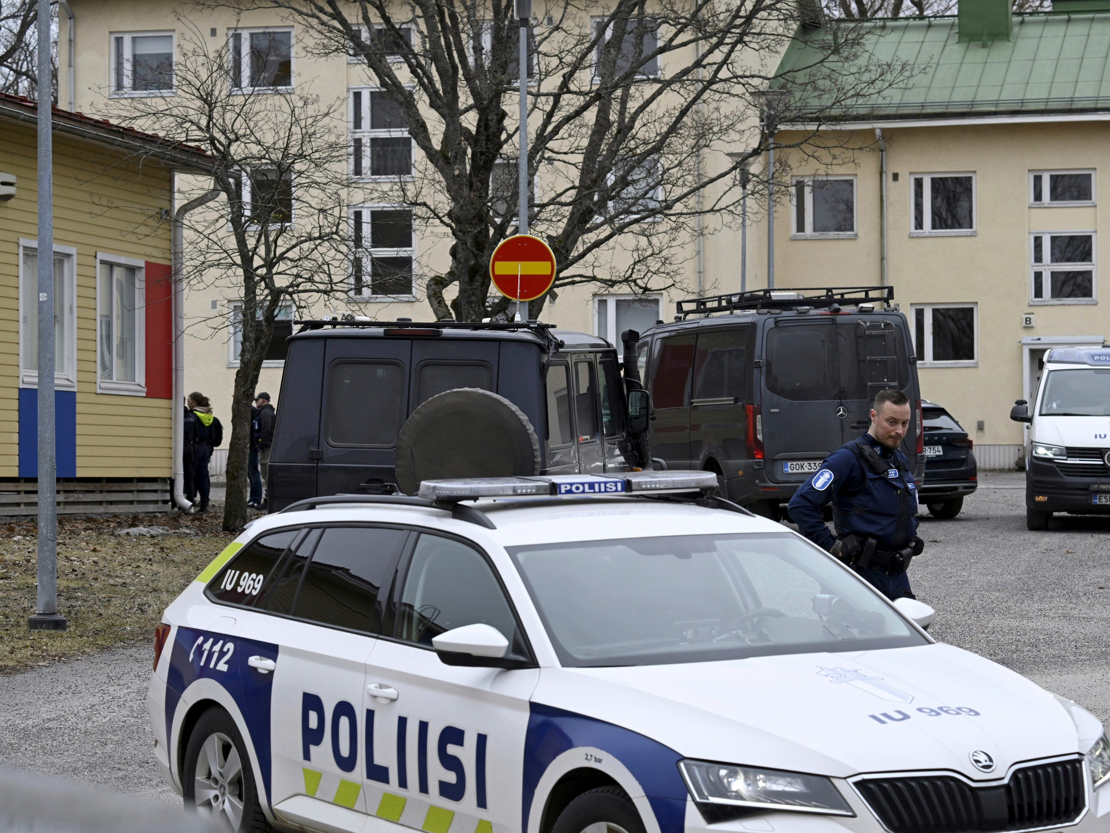Three children wounded after school shooting in Finnish city