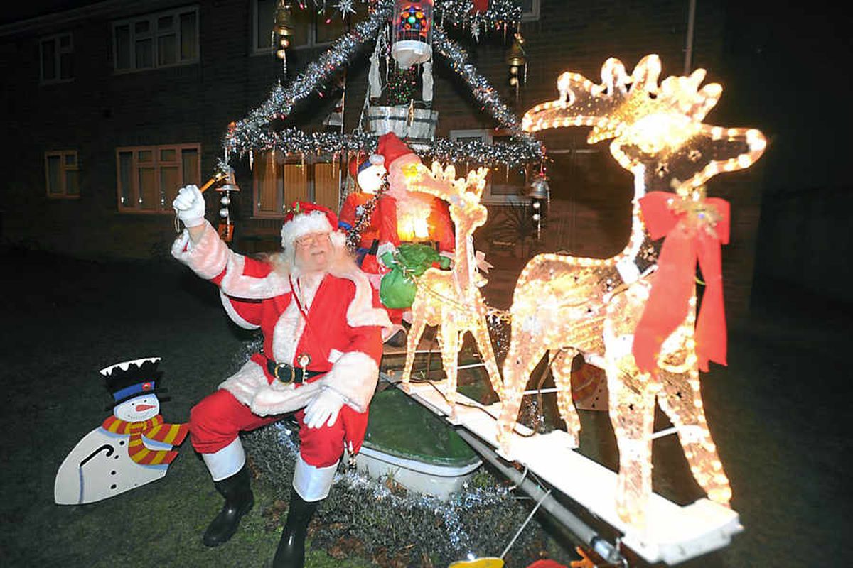 Christmas lights shining bright at homes in West Midlands Express & Star