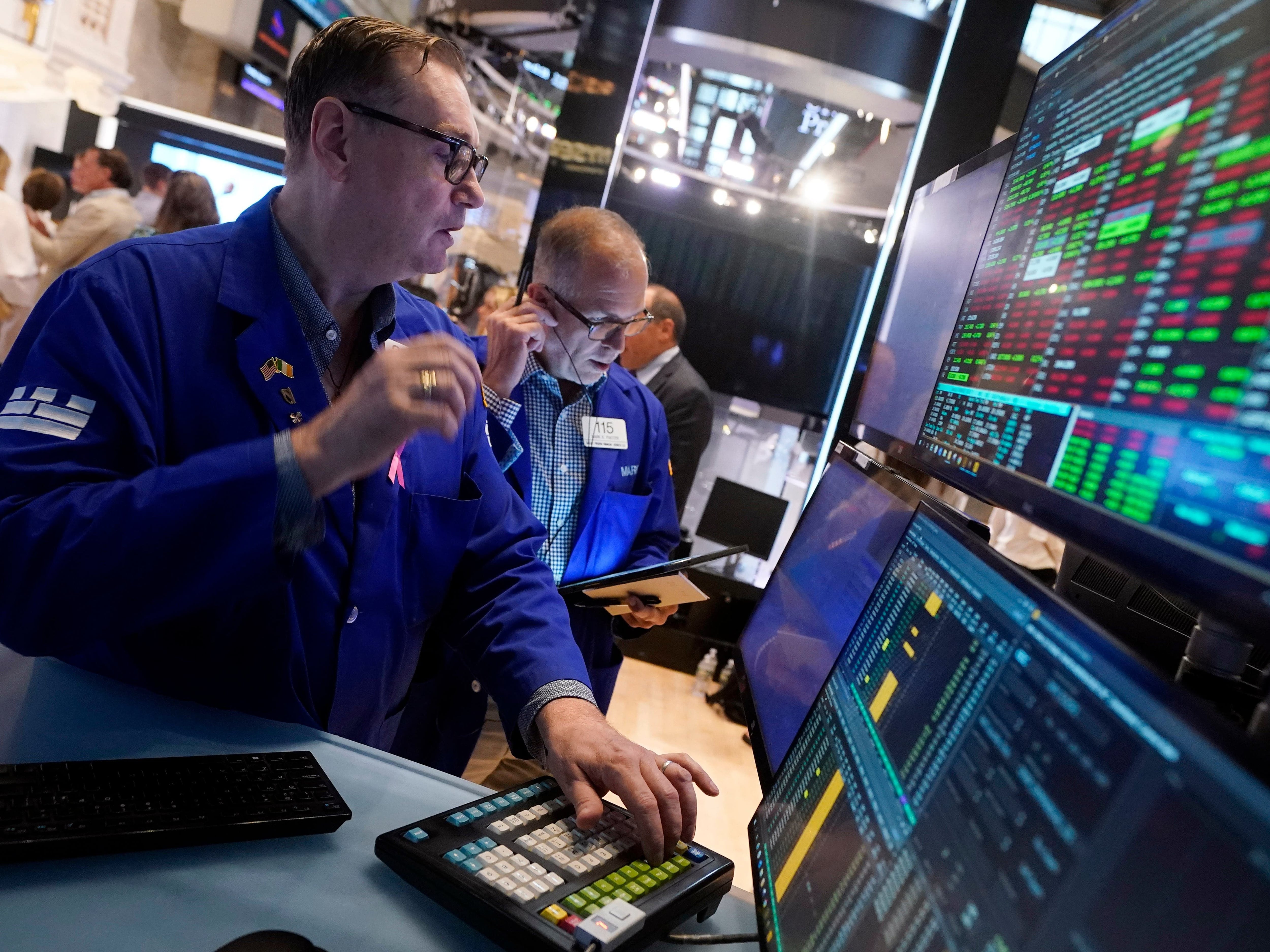 Wall Street calmer as stocks climb higher following Monday losses