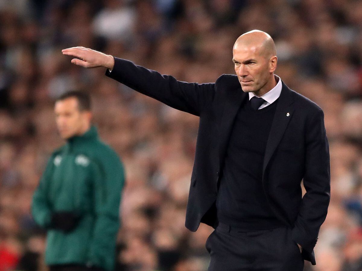 Real Madrid manager Zinedine Zidane is not giving up on retaining the LaLiga crown