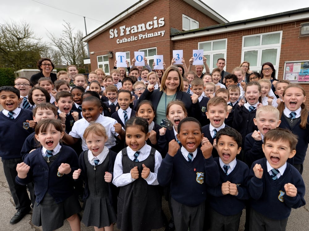 st-francis-catholic-primary-school-in-uk-s-top-three-for-pupil-progress-express-star