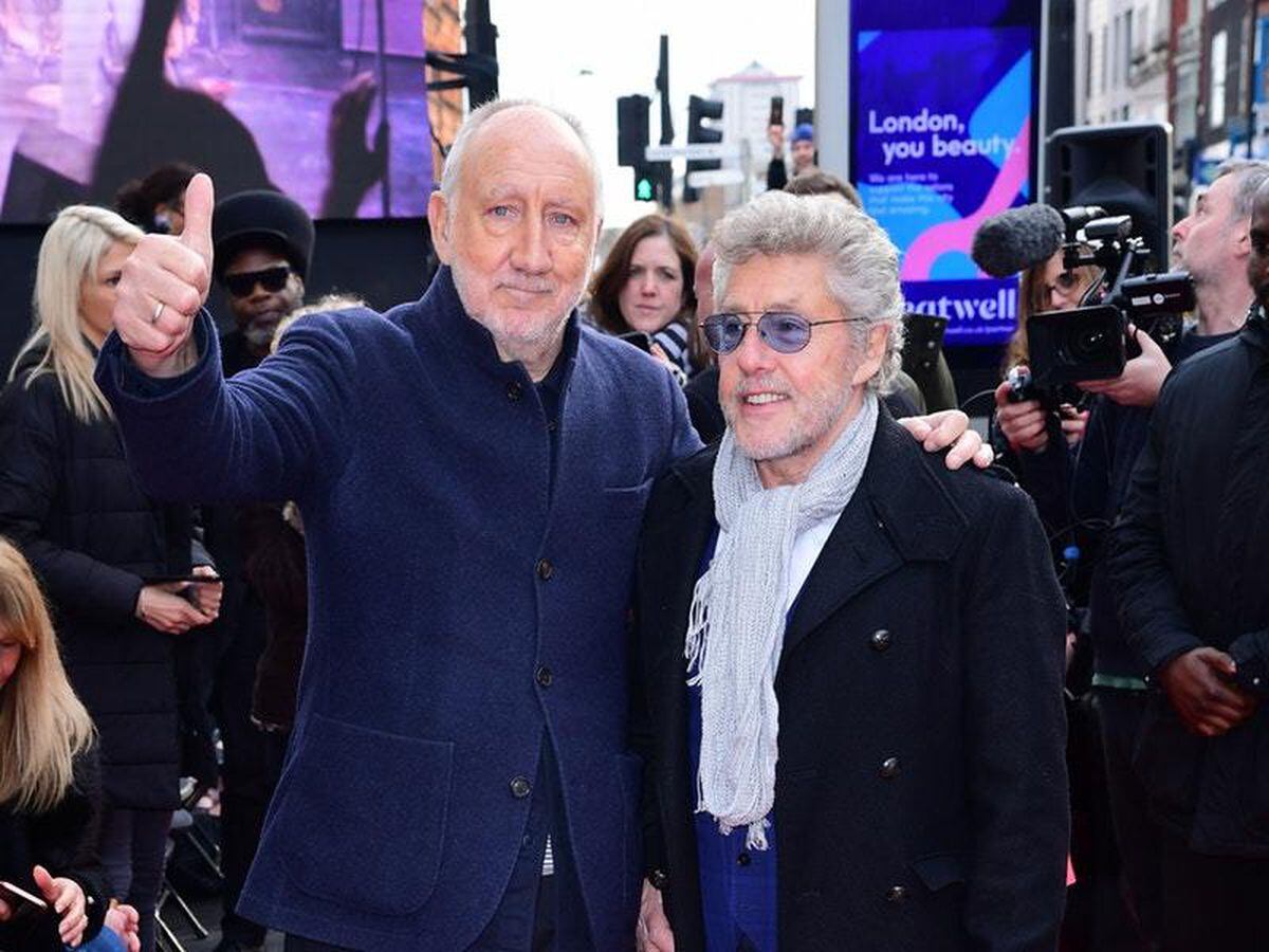 The Who unveil first stone on Music Walk Of Fame ahead of Roger Daltrey ...