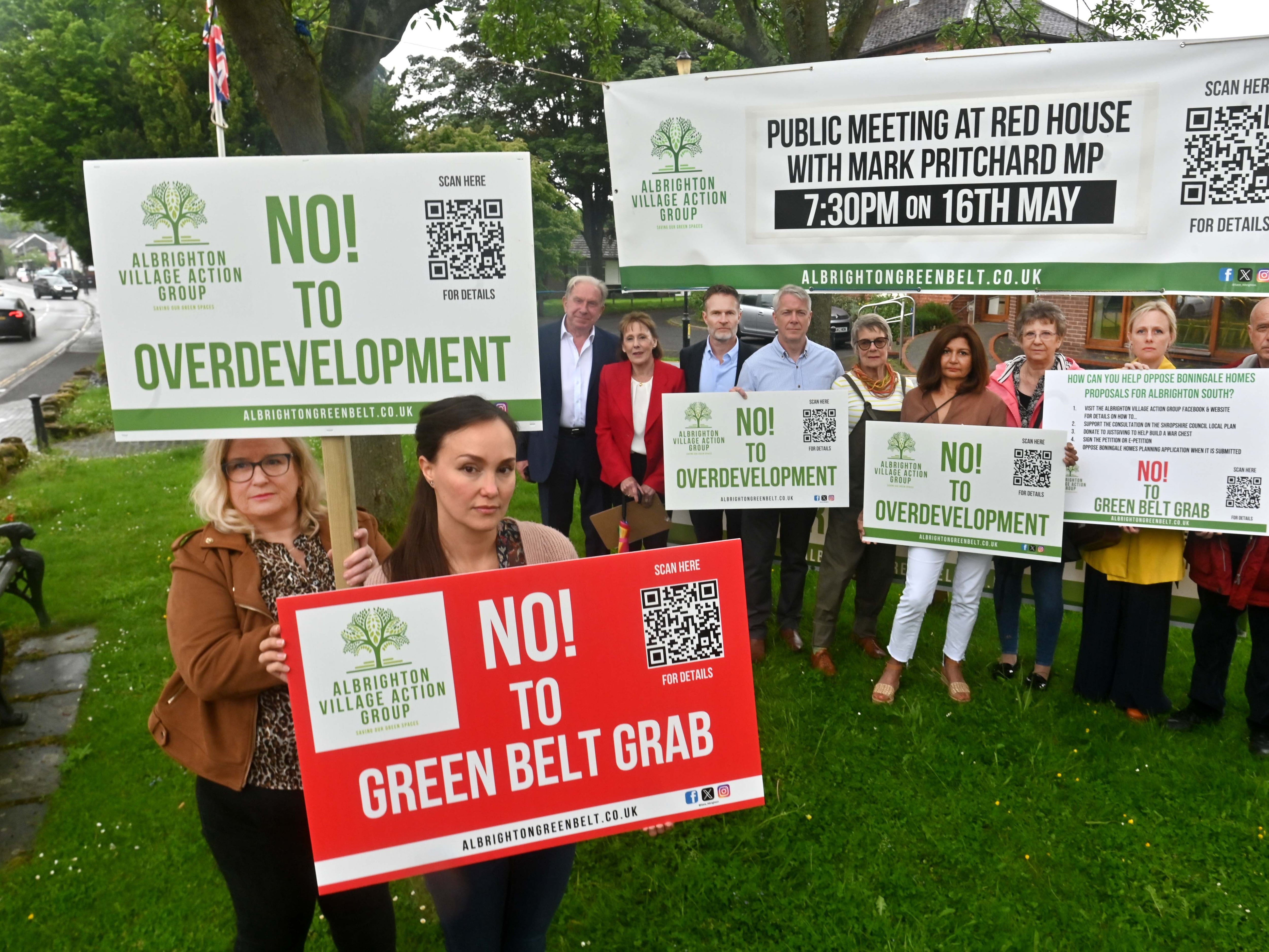 'We have the chance to be on the right side of history' – Campaigners vow to fight plans lodged for 800 homes on green belt 