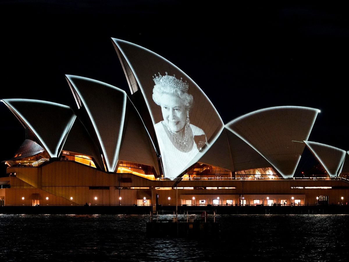 Sydney Opera House Sails Lit With Queen’s Image To Honour Her Memory ...