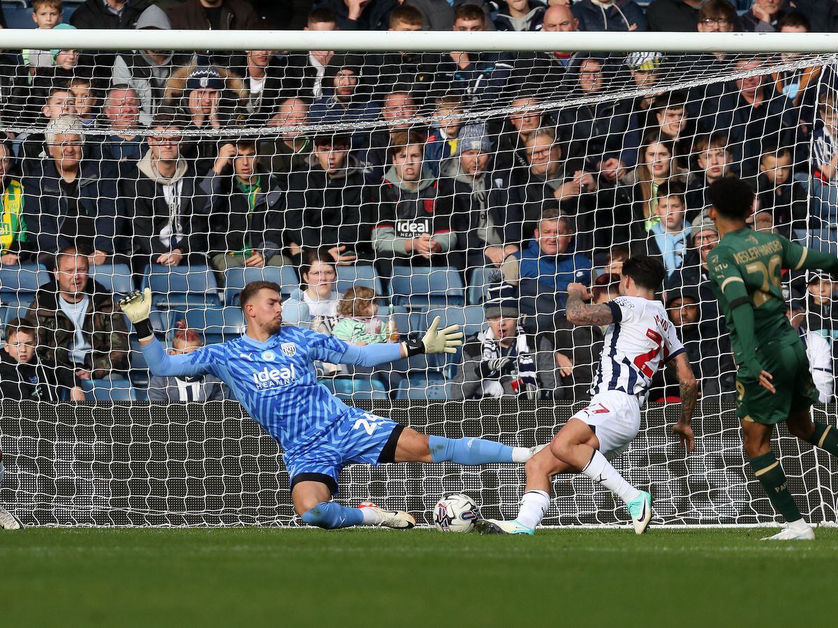 Michael Cooper helps Plymouth earn point at West Brom on long