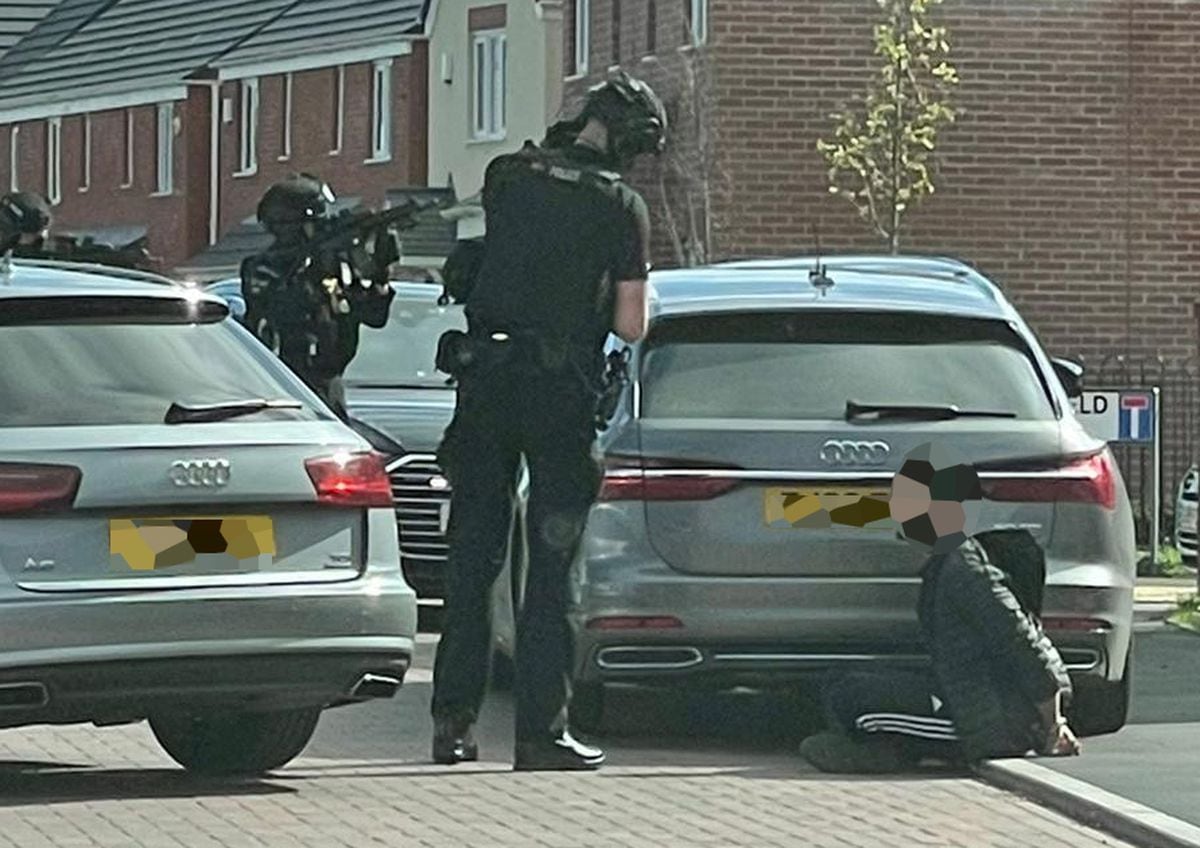 Wolverhampton Shooting Armed Police Arrest Suspect After Gun Fired In