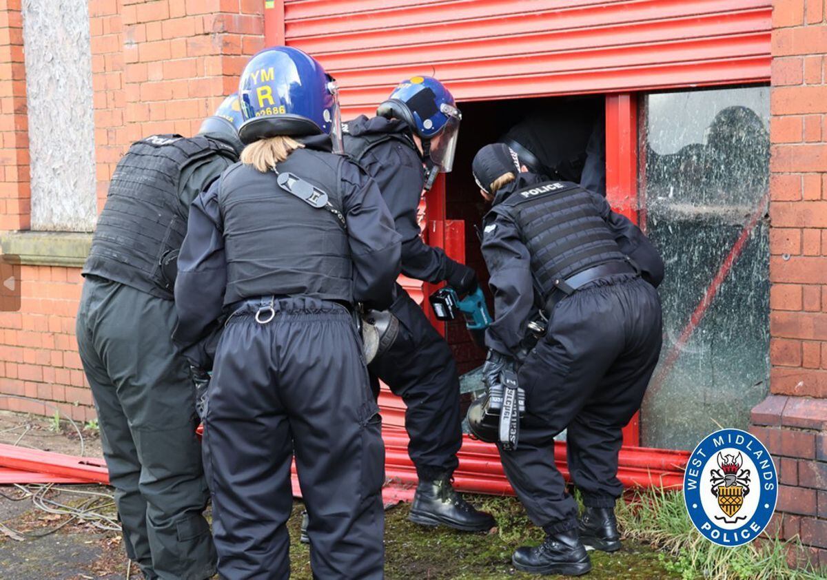 Cannabis Factory Discovered In Disused Territorial Army Building In ...