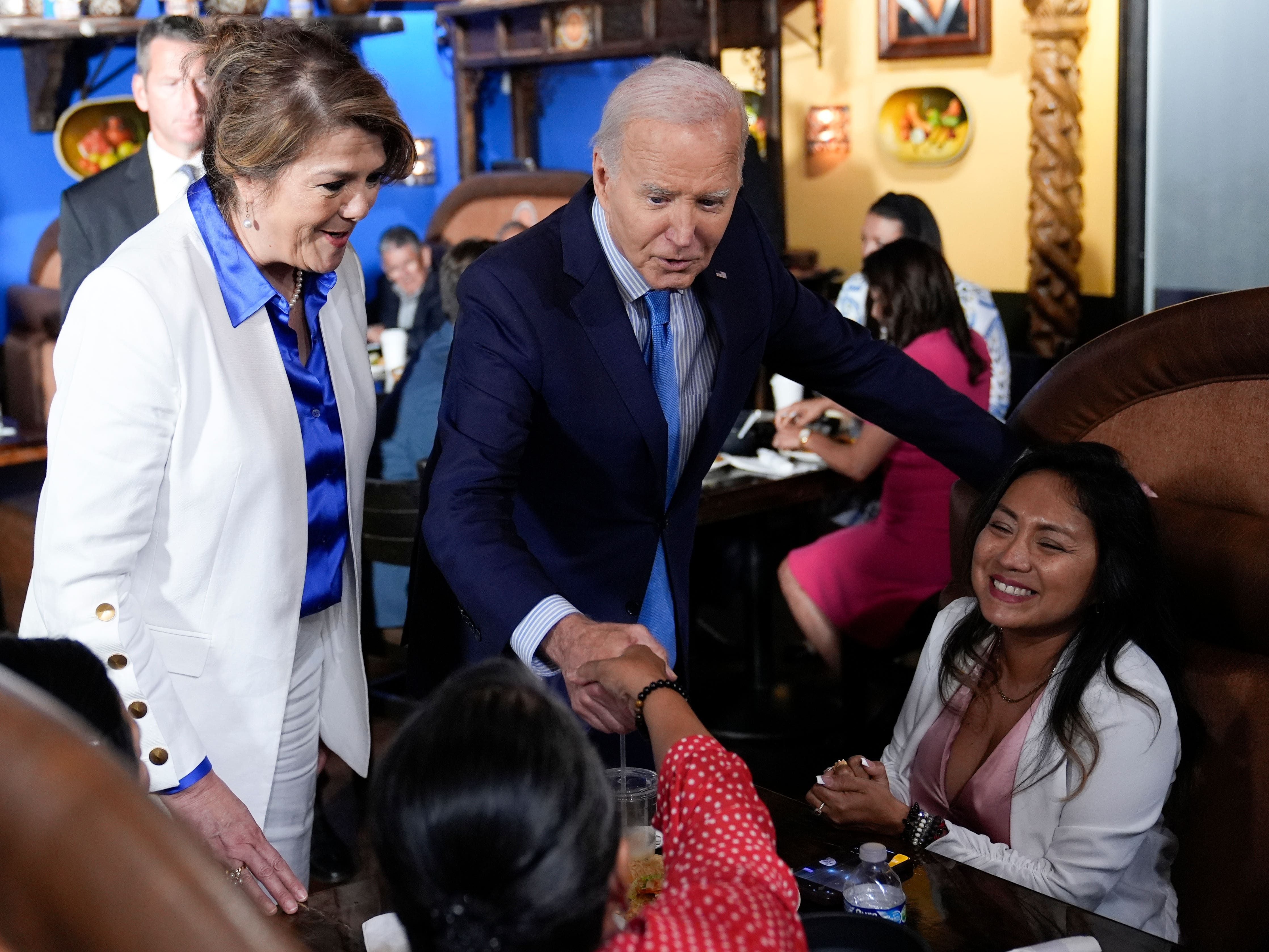 President Biden tests positive for Covid-19 while campaigning in Las Vegas