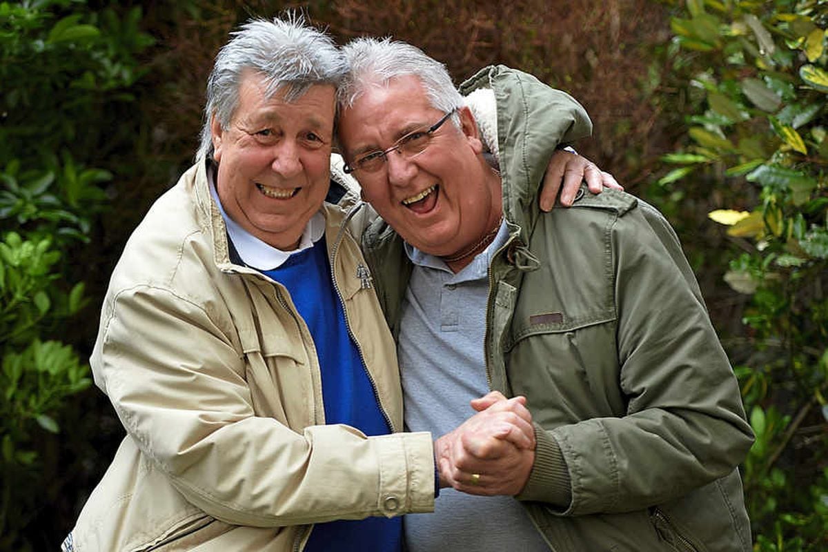 Friends Reunited Classmates John And Paul Meet Up Again In Hospital