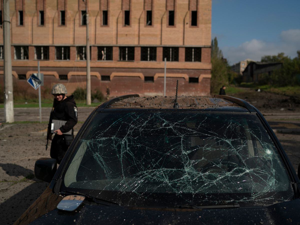 damaged car