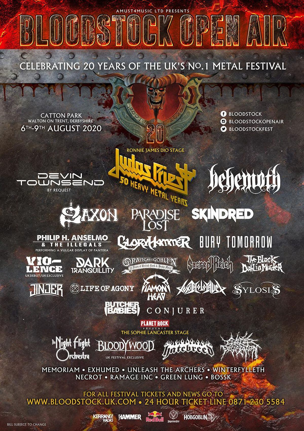 Bloodstock Festival 2020: Hatebreed, Bury Tomorrow and more announced ...