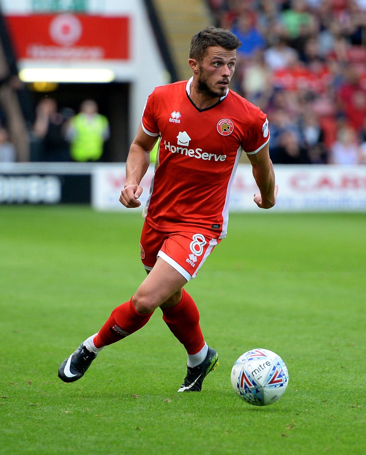 Walsall boss Jon Whitney thrilled to have Florent Cuvelier back ...