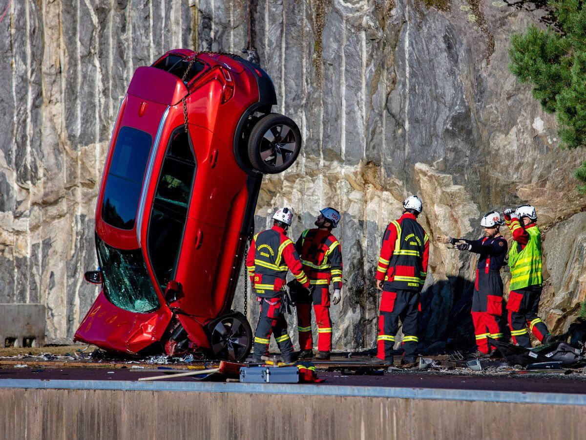 Volvo crash test