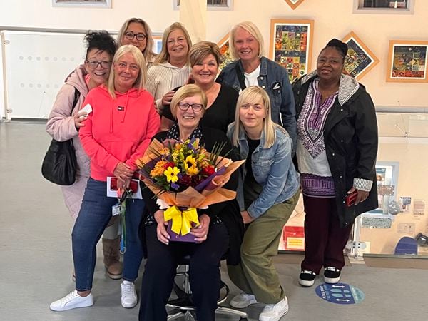 NHS 'work Mum' Receptionist Retires After More Than 45 Years Of Service ...