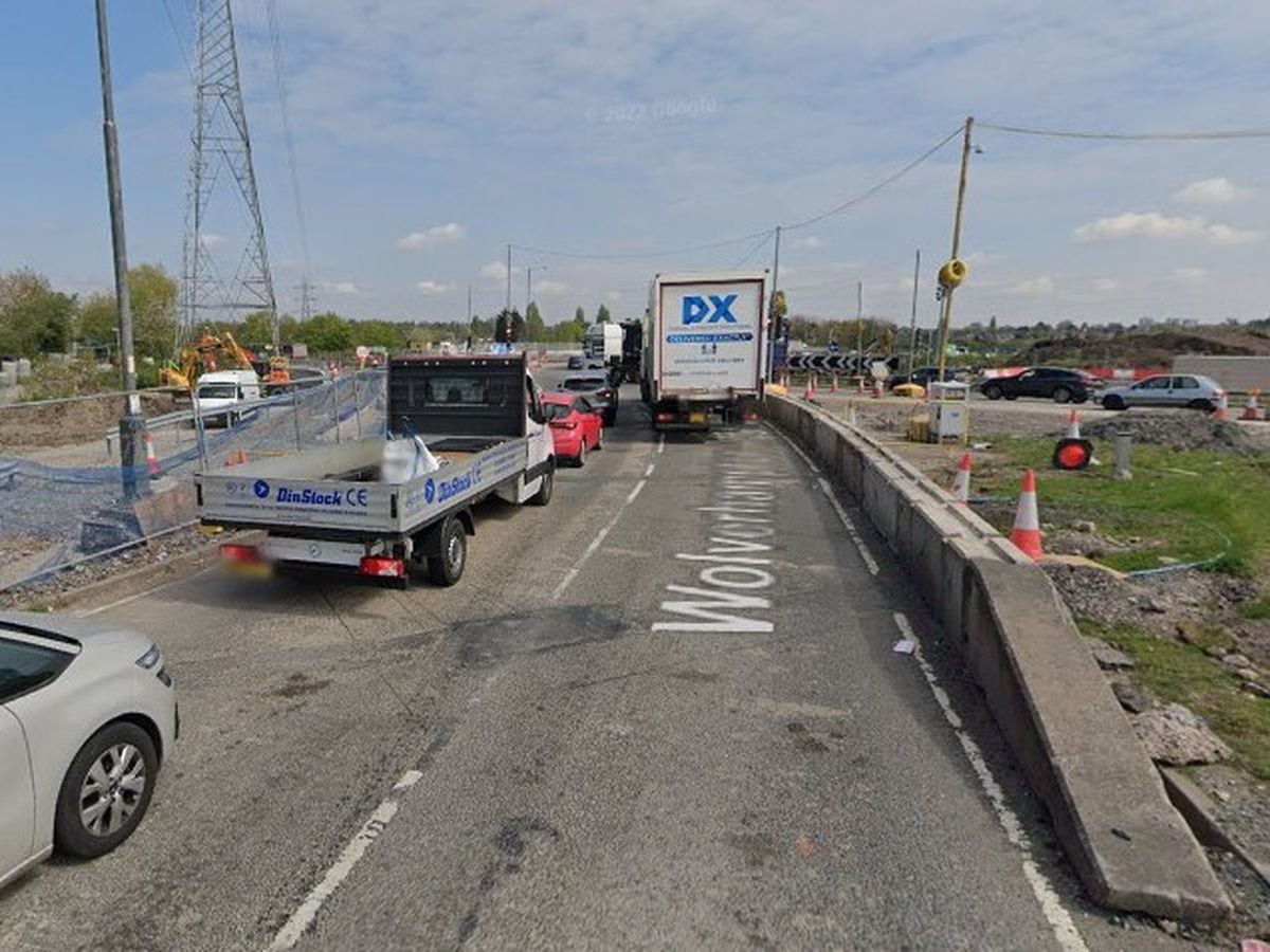 Walsall road near M6 closed for couple of days after gas main