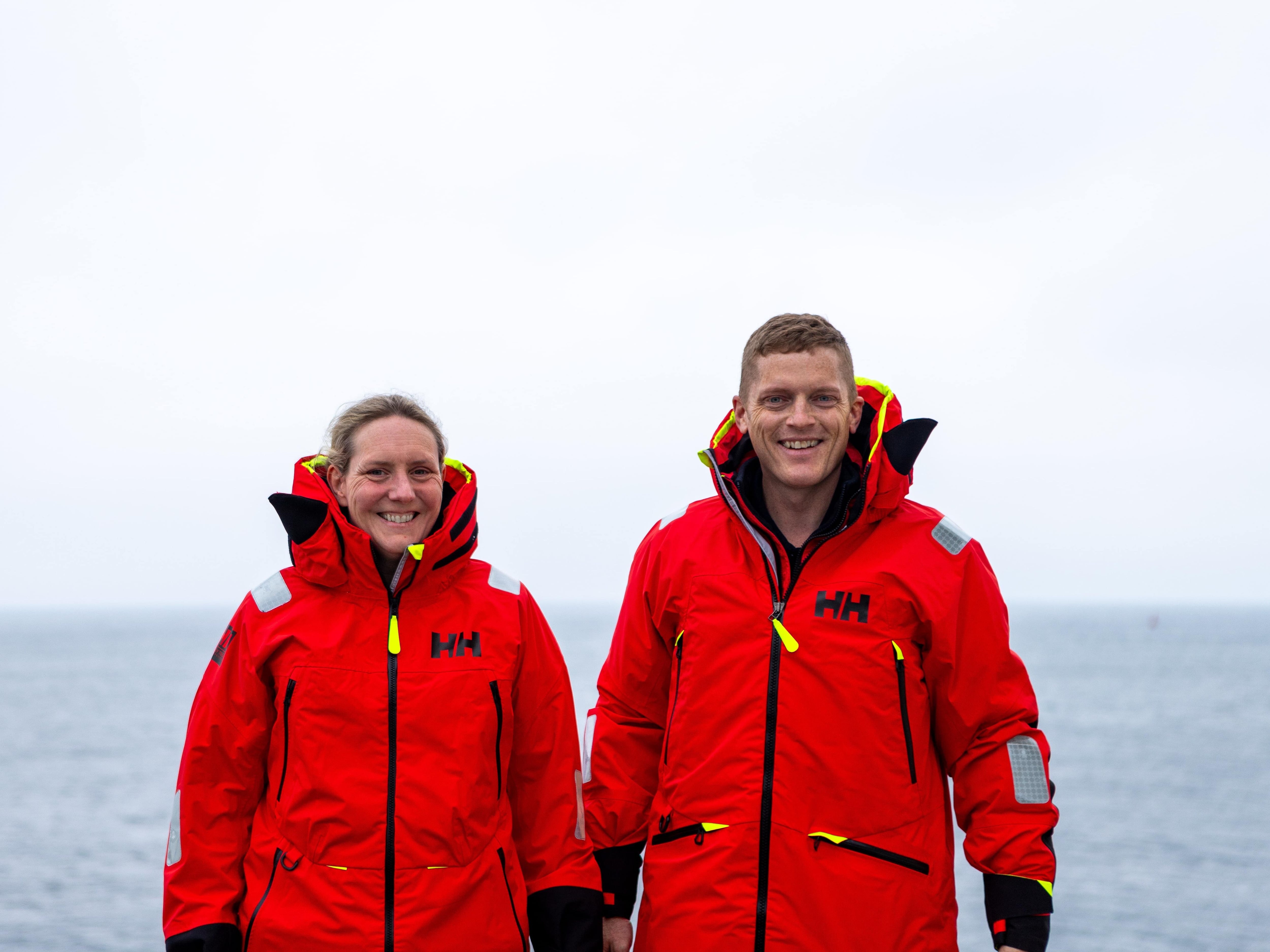 Couple reach halfway point of charity rowing challenge round Britain