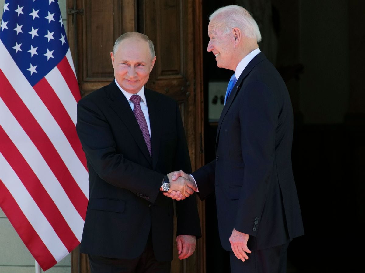 Biden And Putin Open Summit With A Handshake | Express & Star