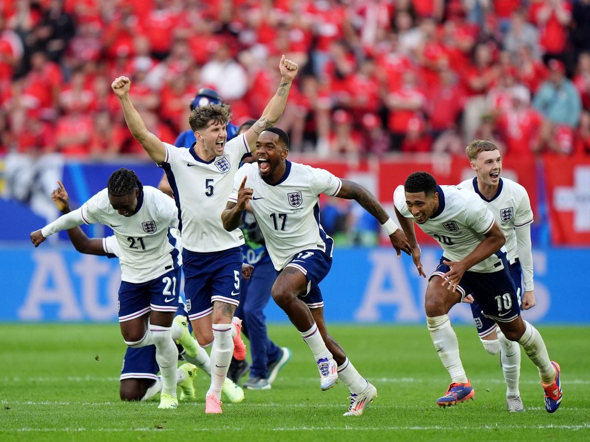 England scrape past Switzerland on penalties to reach Euro 2024 semi-finals