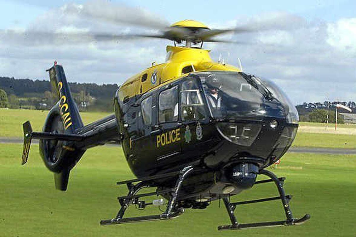 Police helicopter base forces axed serving birmingham moved three support air flight shropshire bases cutbacks border close provides across national