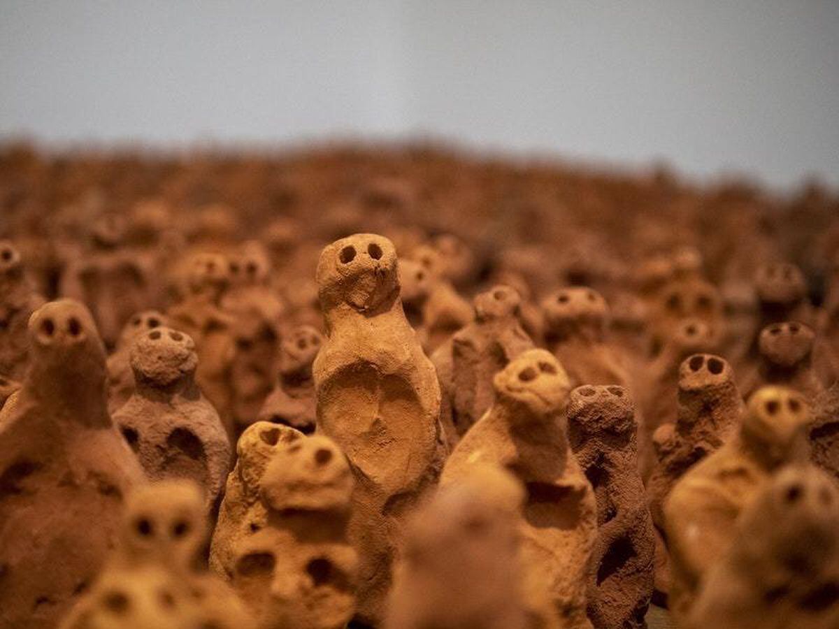 Antony Gormley’s tiny terracotta figures ‘a call to conscience ...