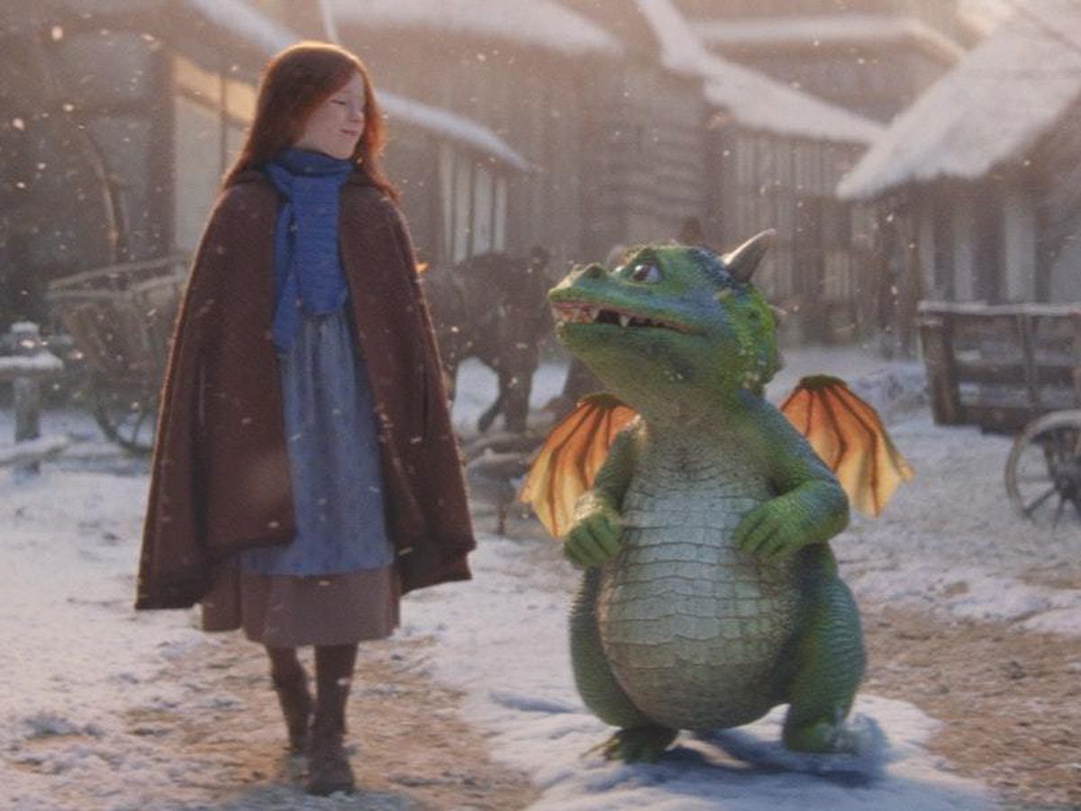 Excitable Edgar the star of joint John Lewis and Waitrose Christmas ad