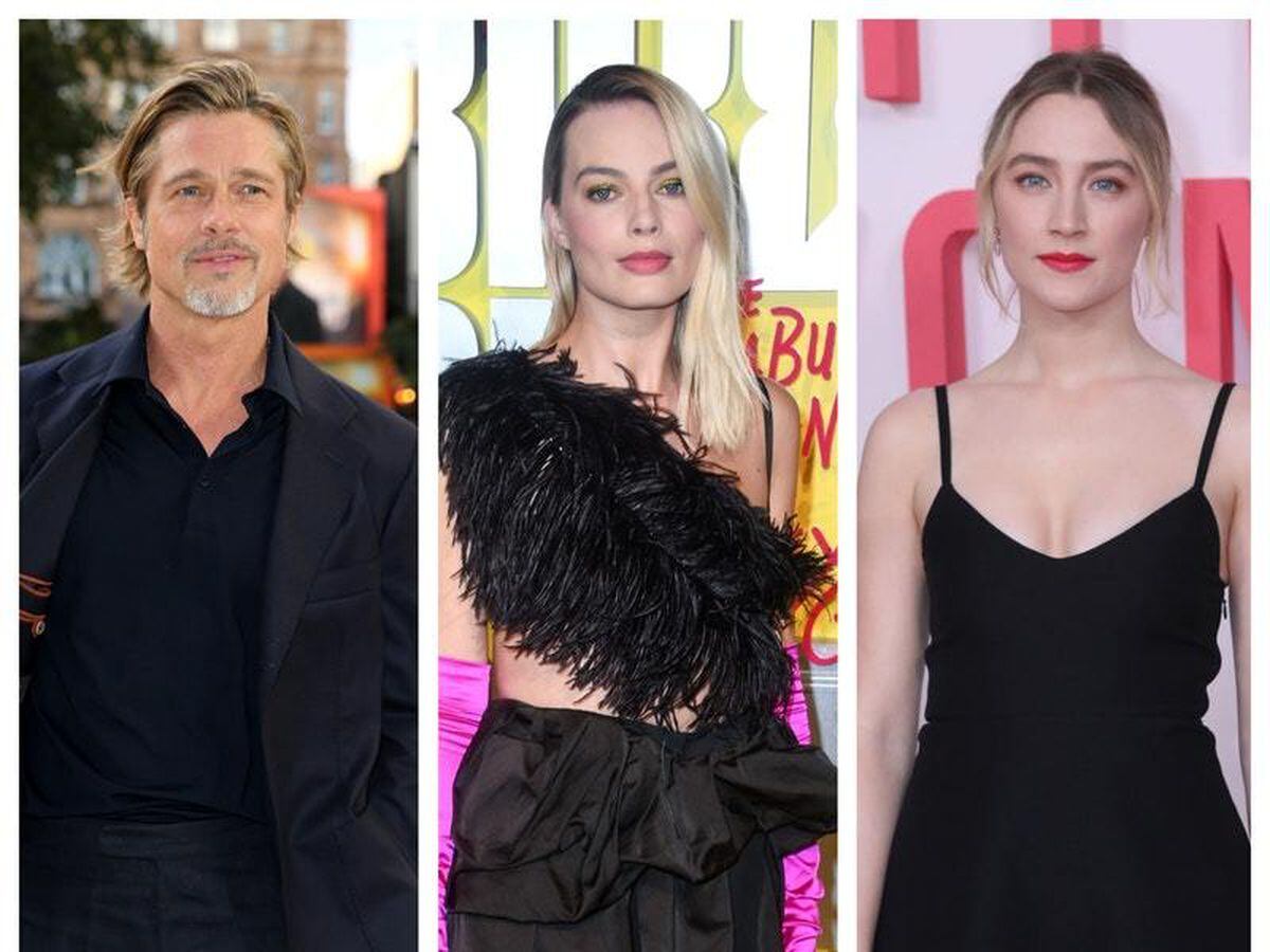 Brad Pitt Margot Robbie And Saoirse Ronan Among Bafta Attendees Express Star