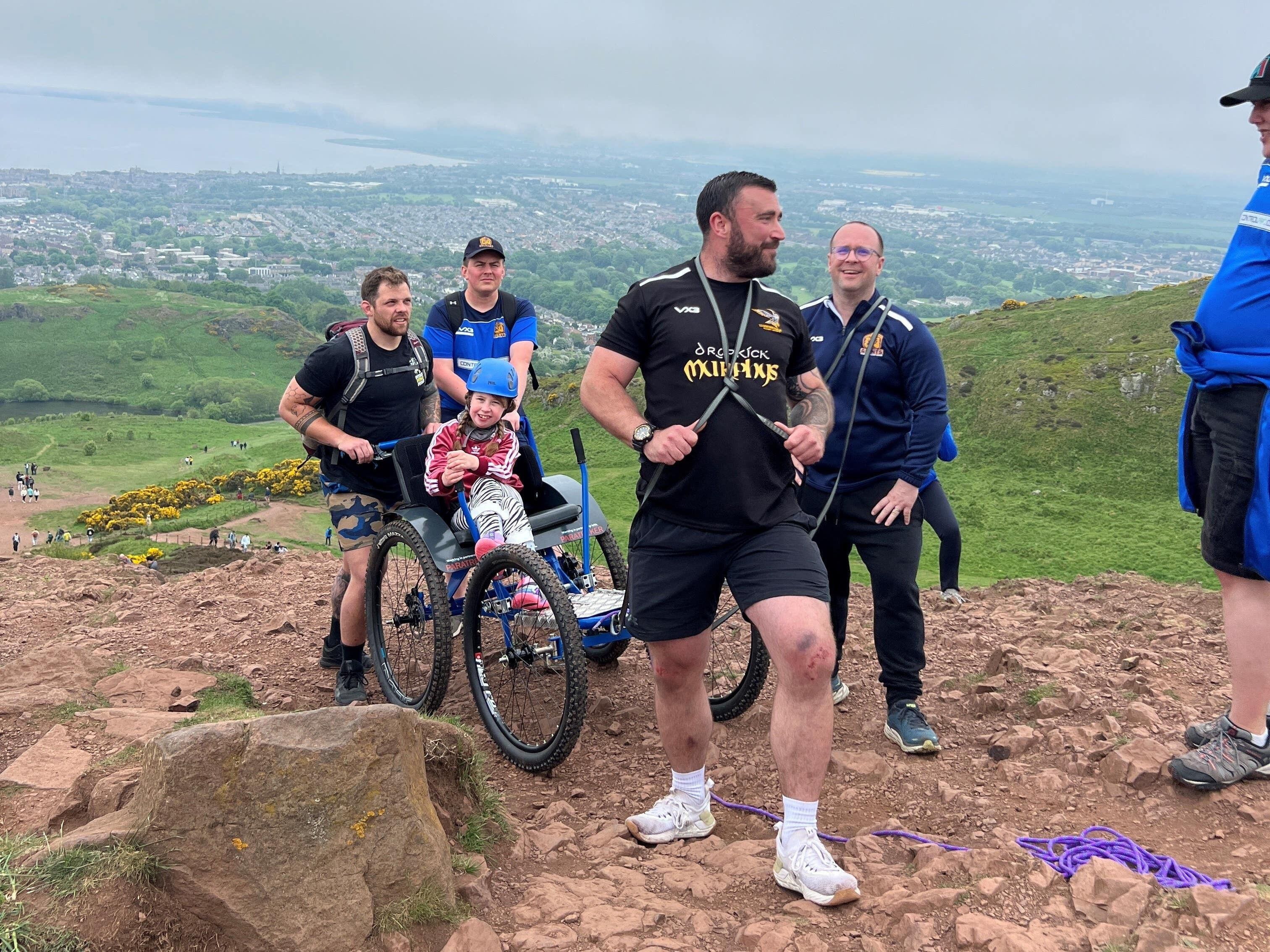 Girl’s conquest of Arthur’s Seat shows most things can be inclusive – mother