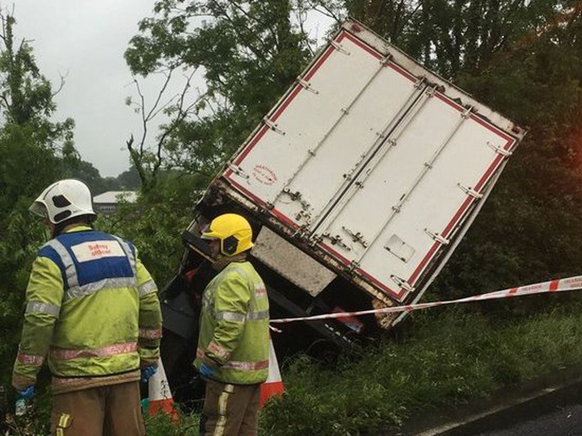 Long Delays As M6 Lorry Crash Leaves Driver Trapped For Nearly Two ...