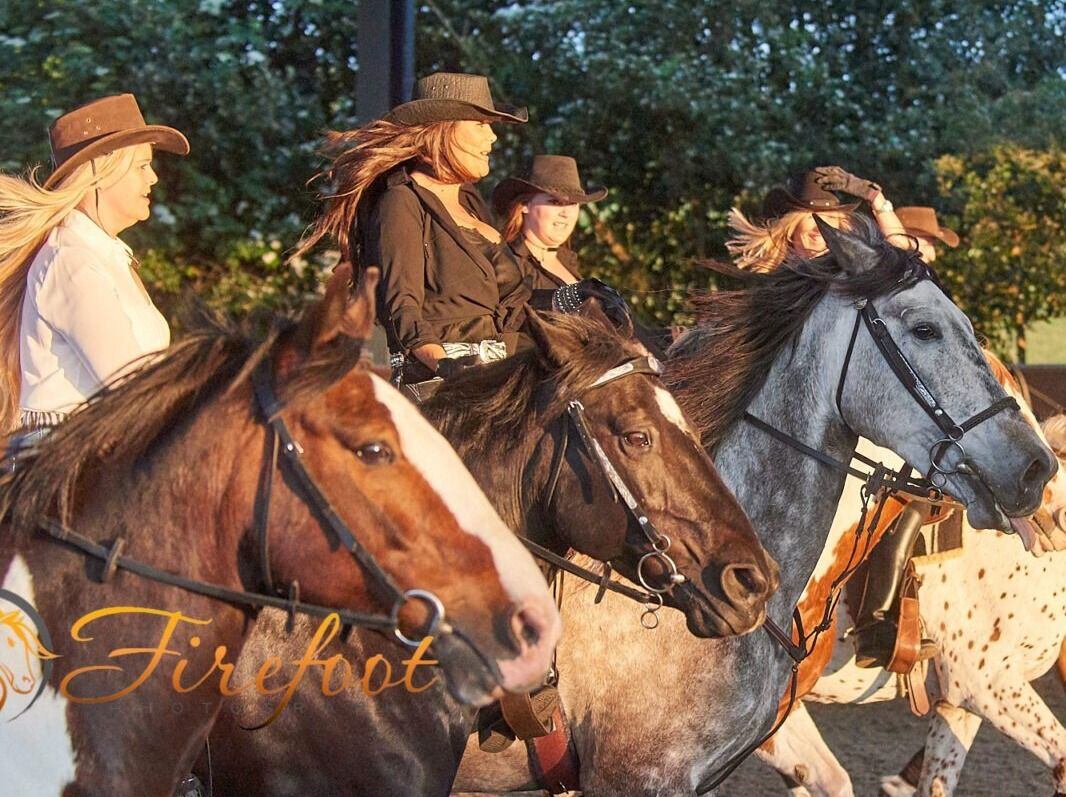 Yeehaw! Hats off to UK's first western-style all girl riding group based in Staffordshire