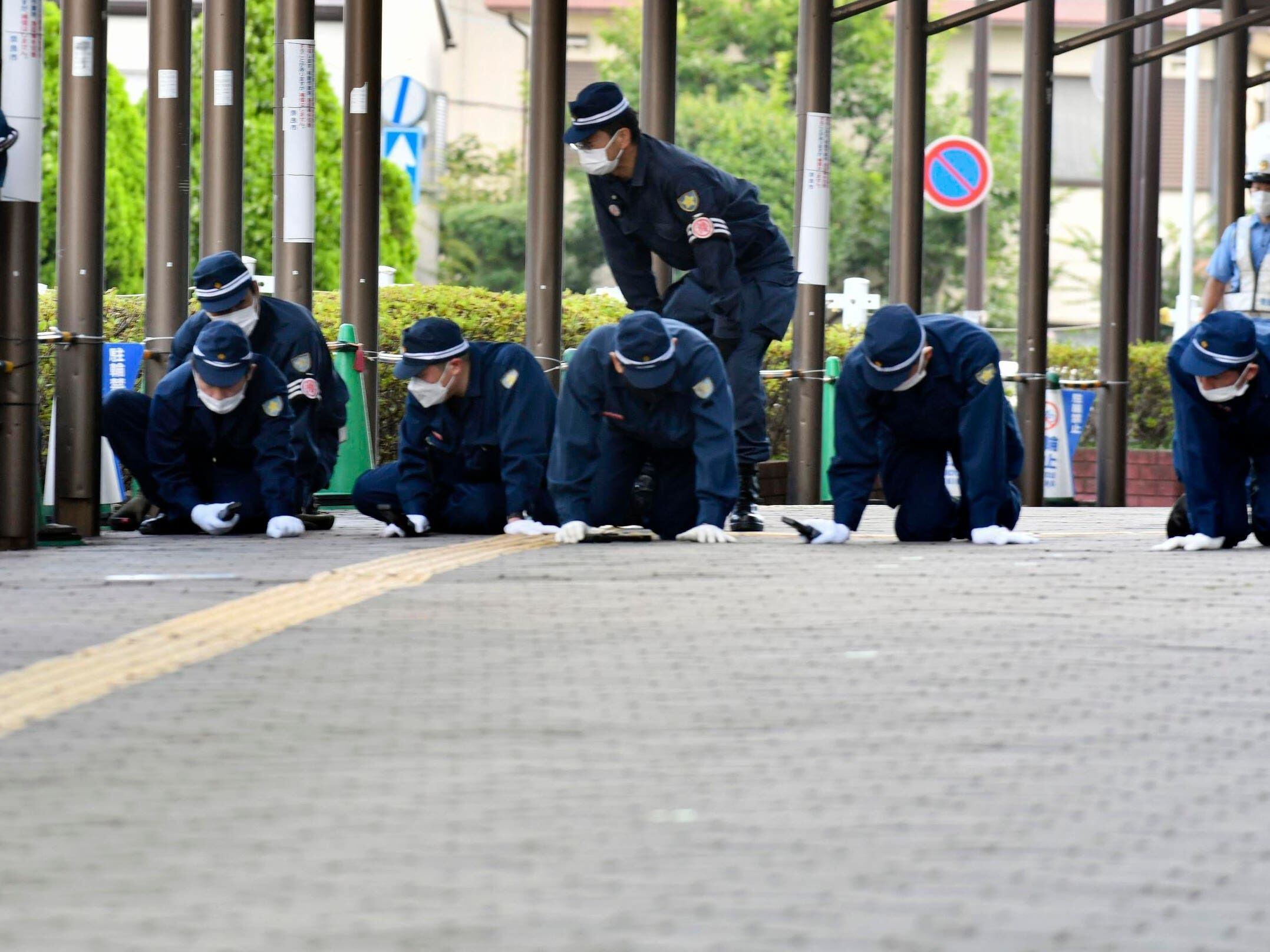 Japanese police find bullet marks near site of Shinzo Abe’s shooting