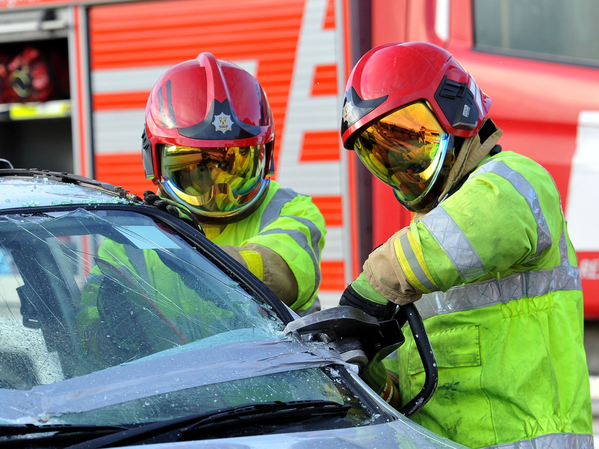 Three people cut free from vehicles after crash on A442 near Bridgnorth