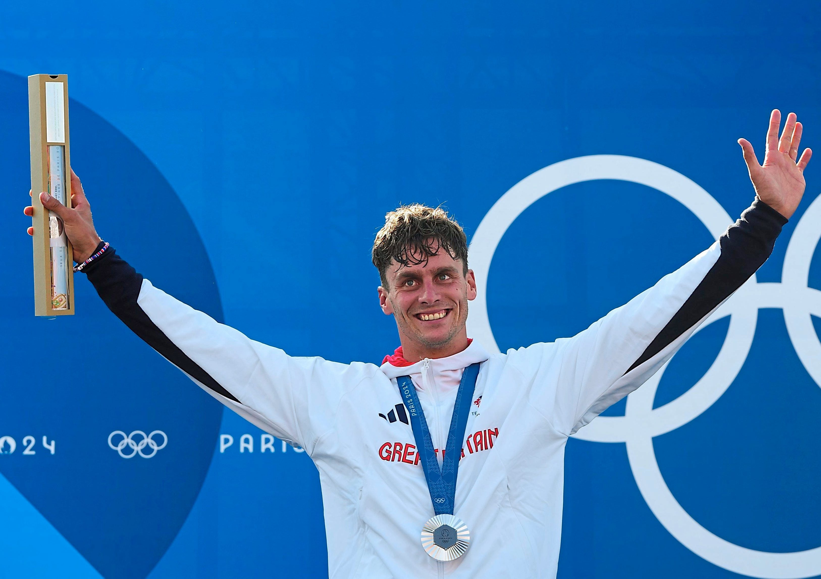 Stone's Adam Burgess finally achieves his Olympic medal dream