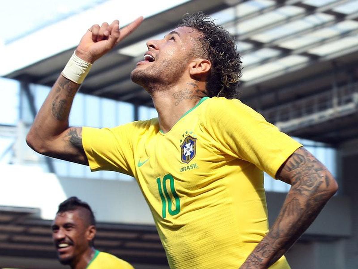 Neymar shines on return from injury as Brazil beat Croatia at Anfield ...