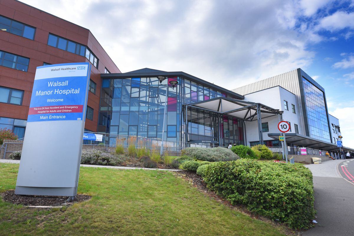 Increase in reports of patient safety cases at Walsall Manor Hospital ...