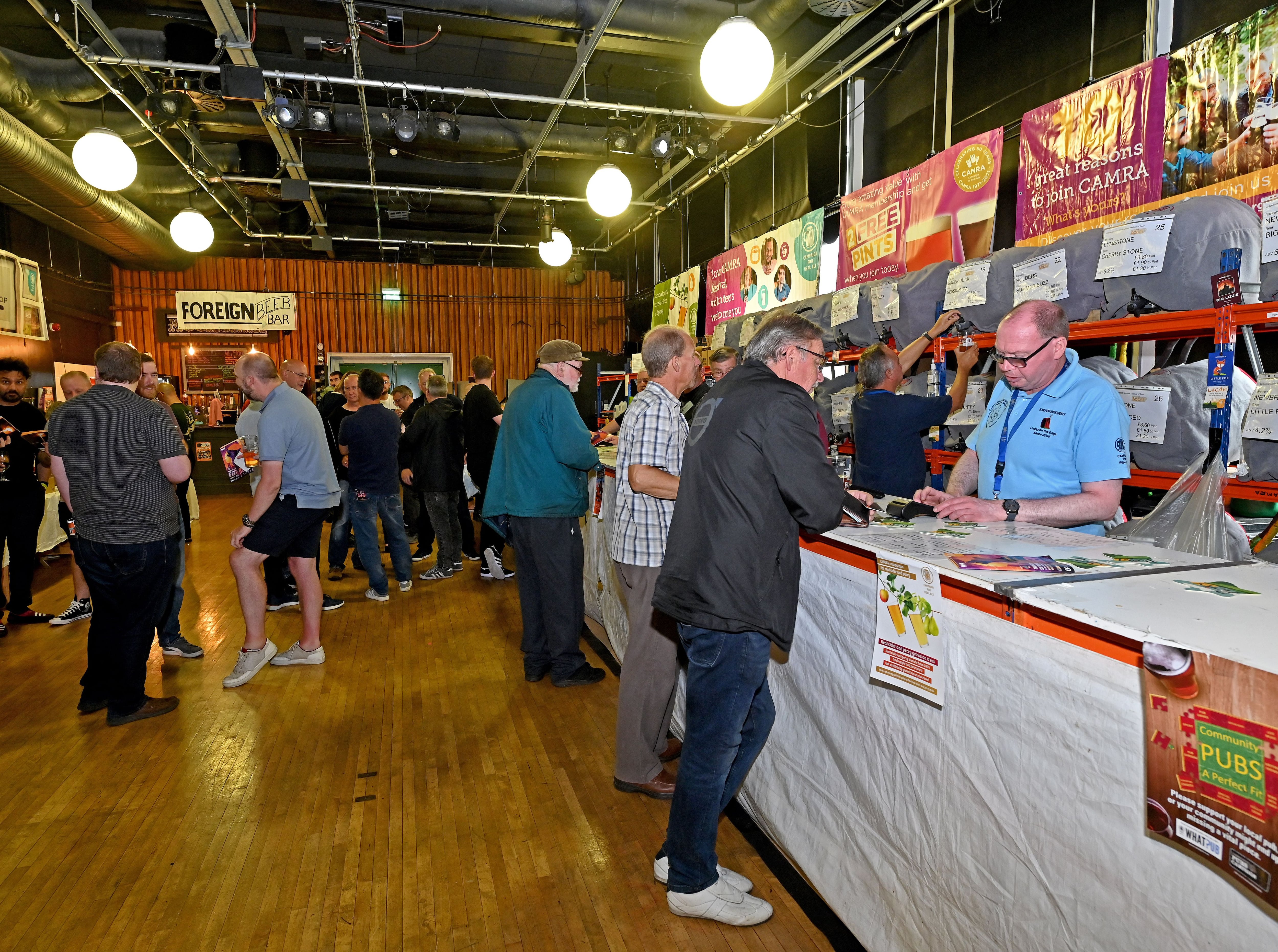 Your guide to all 56 ciders, perries and ales on offer at Wolverhampton summer beer festival