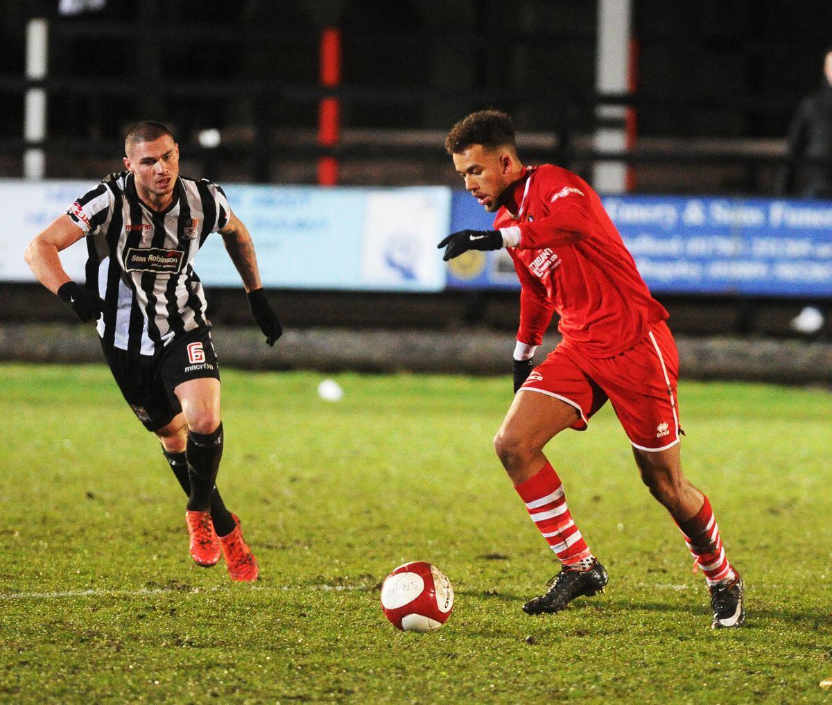 Walsall Senior Cup Stafford Rangers 2 Rushall Olympic 3 Report