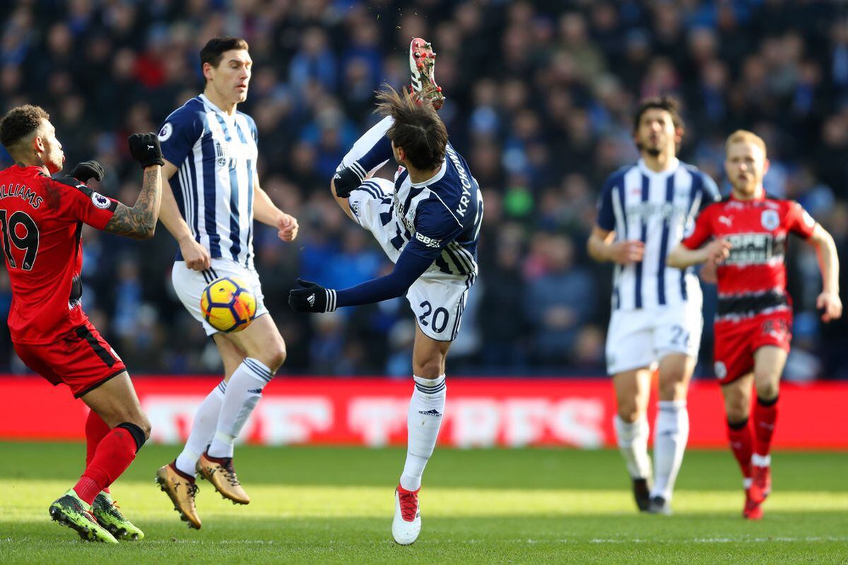 West Brom 1 Huddersfield 2 - Report and pictures | Express ...