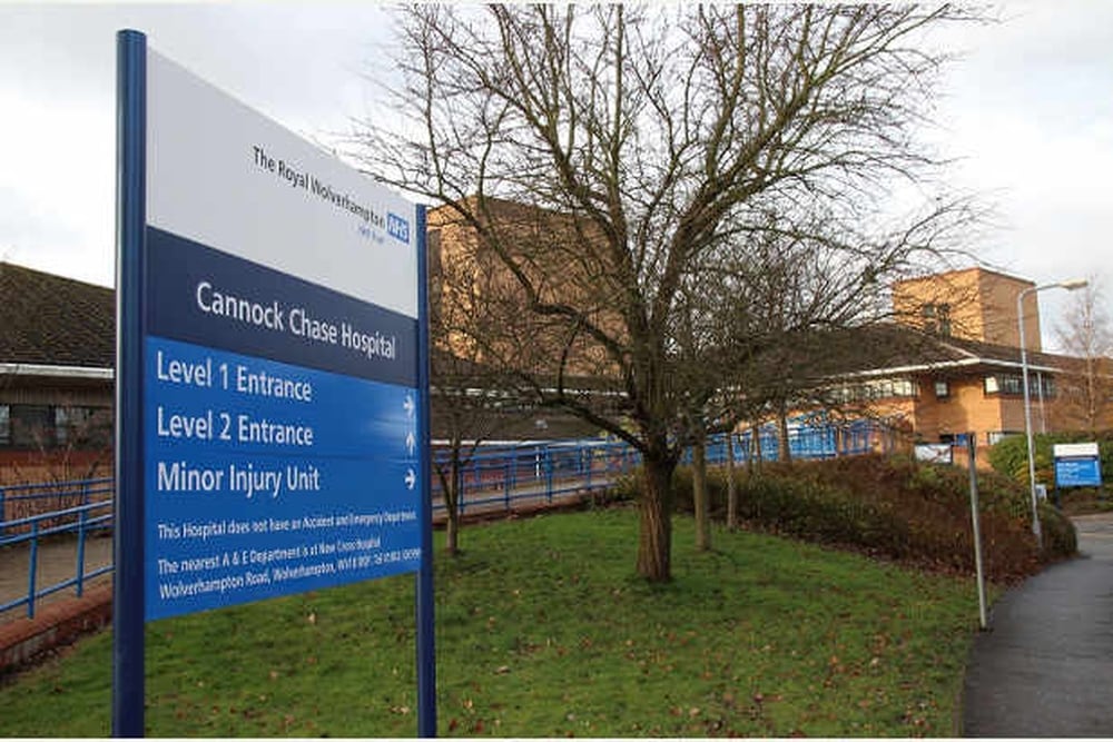 Cannock Chase Hospital operations stopped after staff member tests