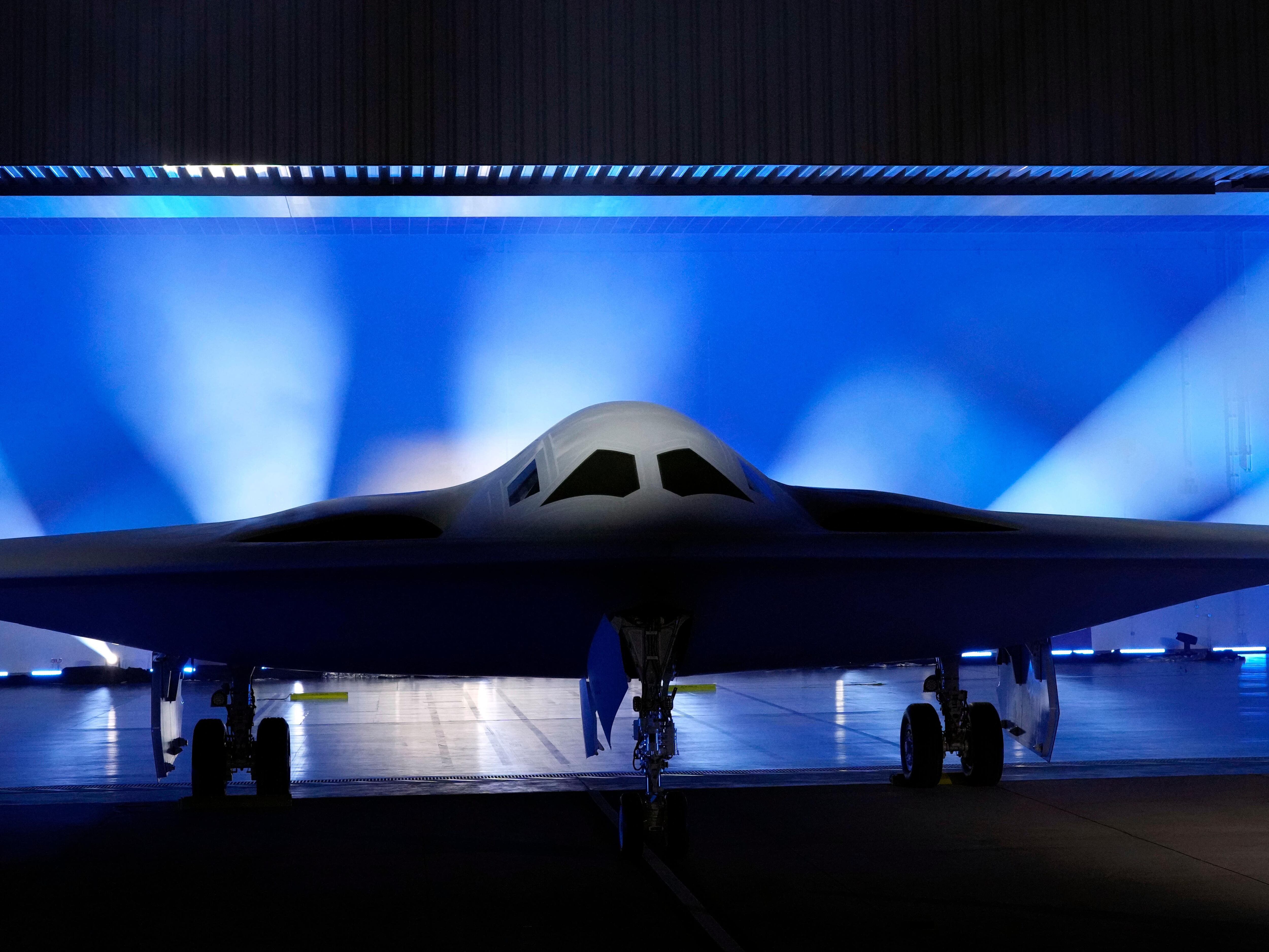US air force’s new nuclear stealth bomber takes first test flight