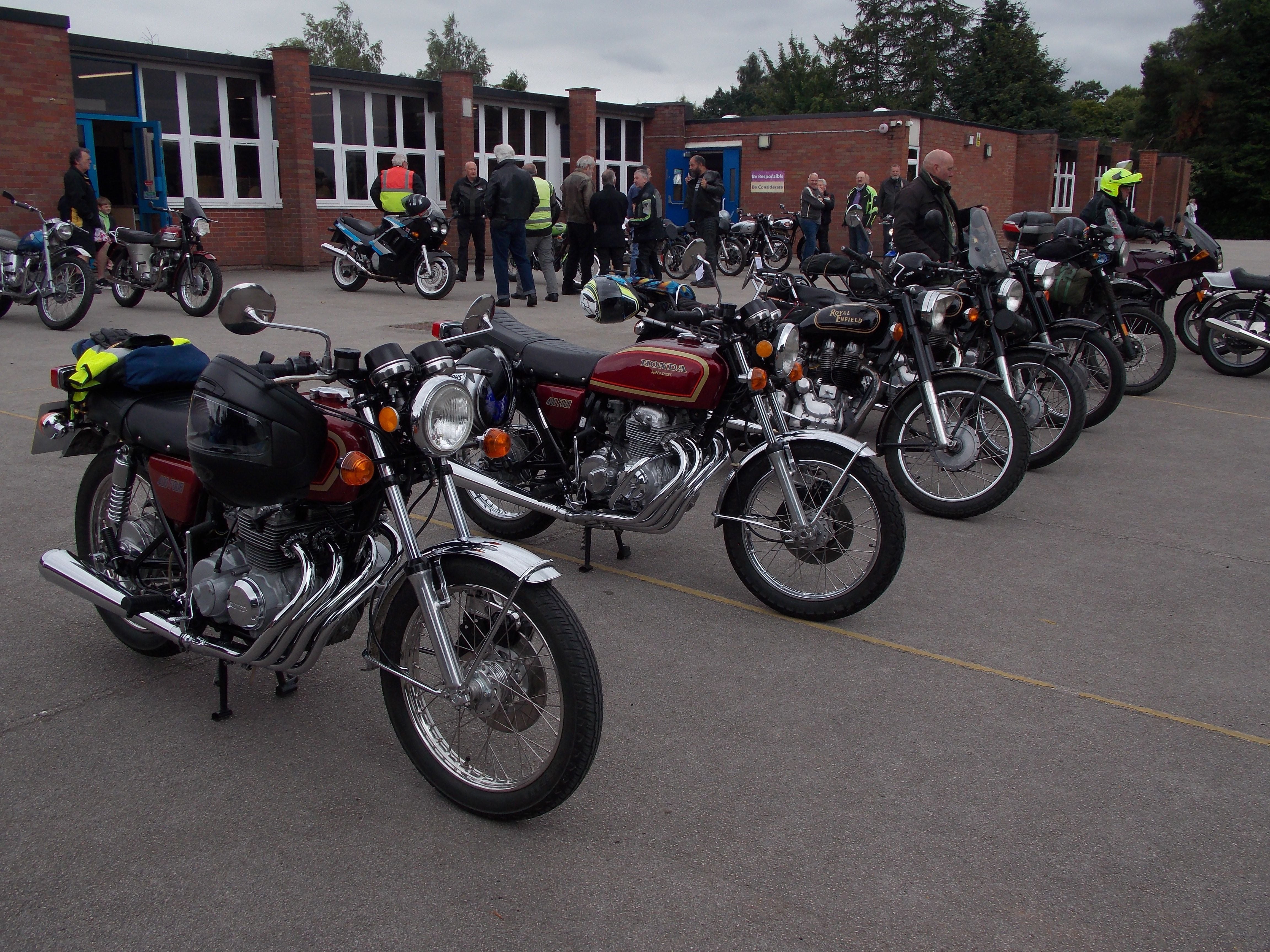 Classic motorcycle show involves Codsall school pupils