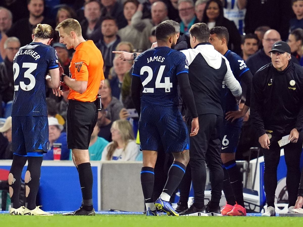 Mauricio Pochettino admits Reece James’ red card was ‘painful’ for Chelsea