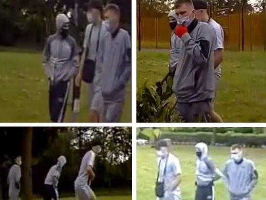 Recognise these people? Police hunting trio after teenager assaulted and robbed of bike