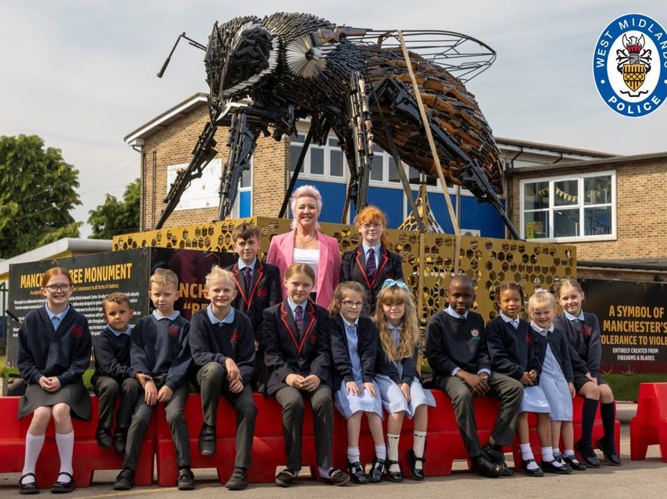 'Here's what happened when a crime fighting bee visited our school in Bloxwich'